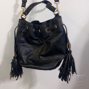 crossbody bag, black
